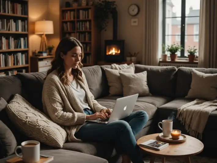 Close-up view of a professional on-site product display on a mobile device.